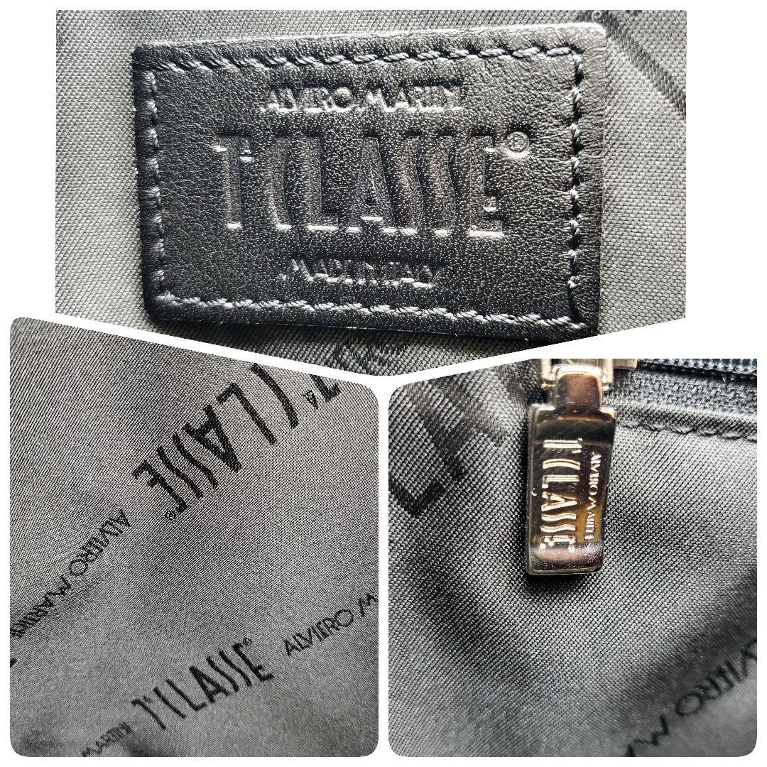 極美品 プリマクラッセ 希少色 トートバッグ Geo Blackシリーズ A4可