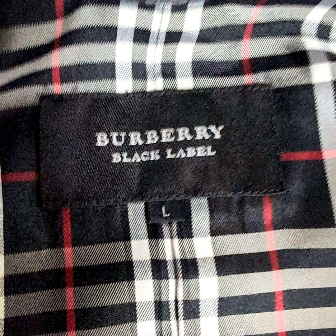 dz29 BURBERRY ウール ジャケット 黒 ノバチェック メンズM相当