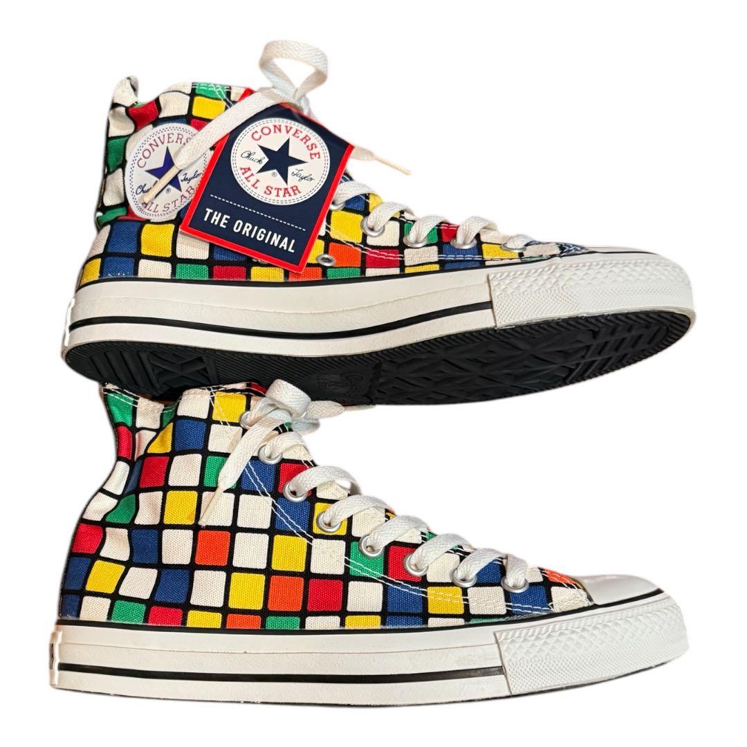 オールスター　Converse ルービックキューブ柄 スニーカー