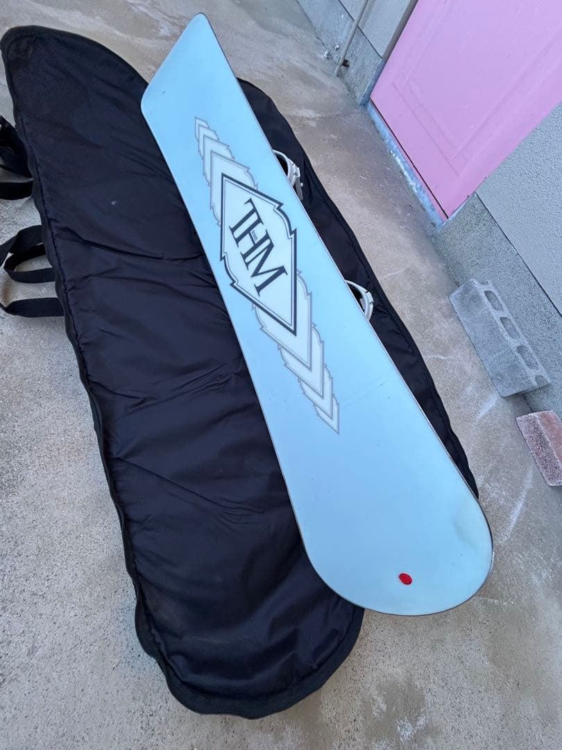 4点セットTHM TEAM 152 バインディング　ボードケース　スノーボード
