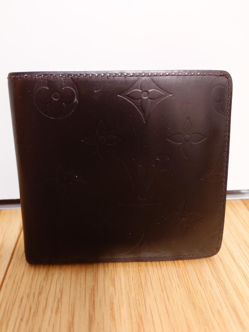 LOUIS VUITTON ルイヴィトン　財布　モノグラムマット