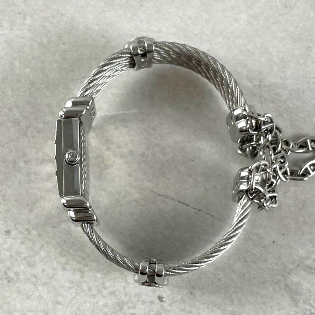 新品電池交換済✨シャリオール サントロペ ピンクシェル レディース バングル