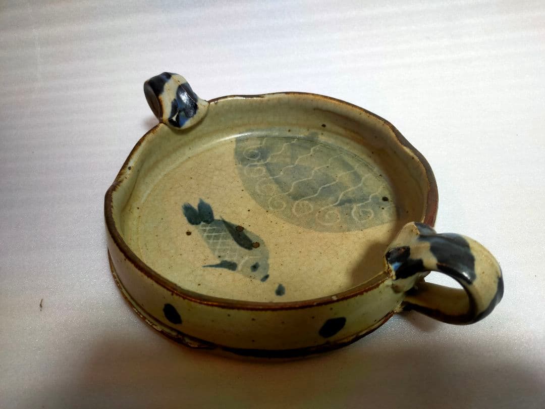 なおさん専用 花柄陶器 ピッチャーと皿のセット