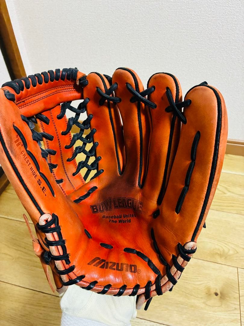 ミズノBuw League 軟式用　外野手　グローブ