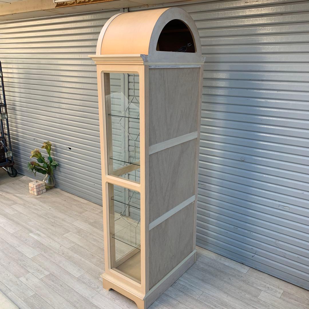 リンホーリン キュリオケース 飾り棚　照明付き