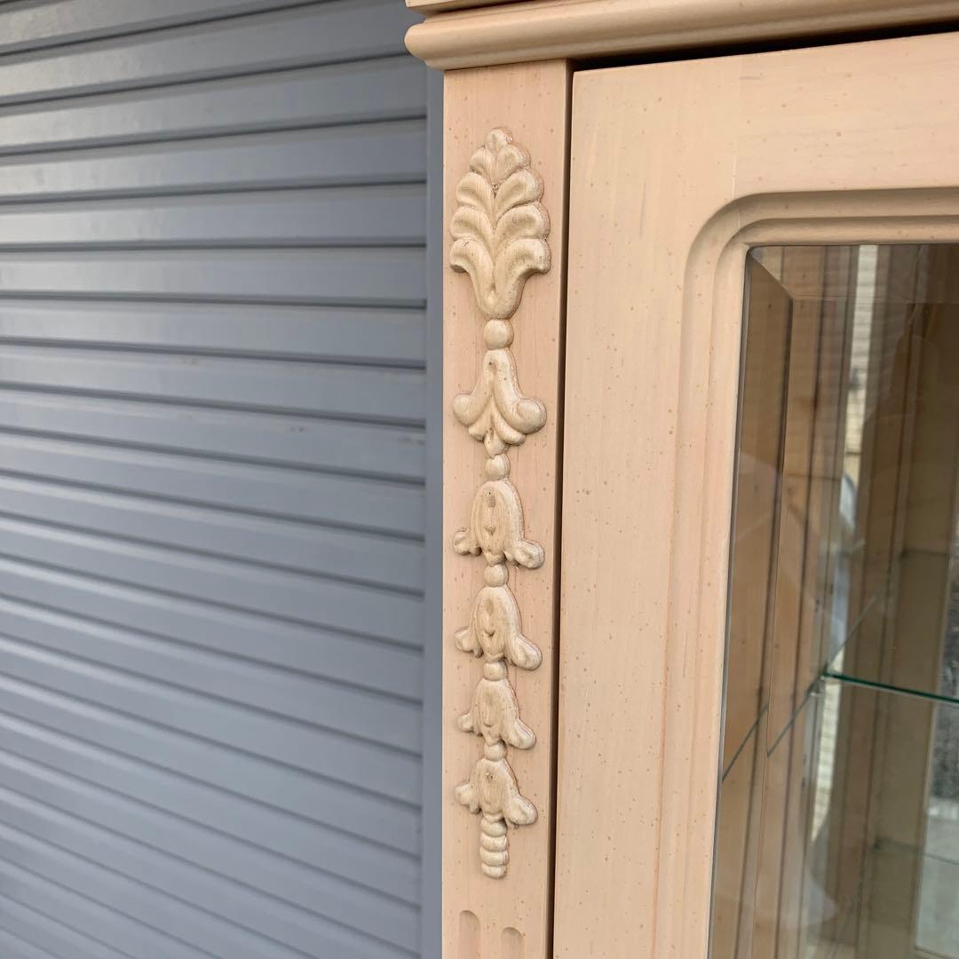 リンホーリン キュリオケース 飾り棚　照明付き