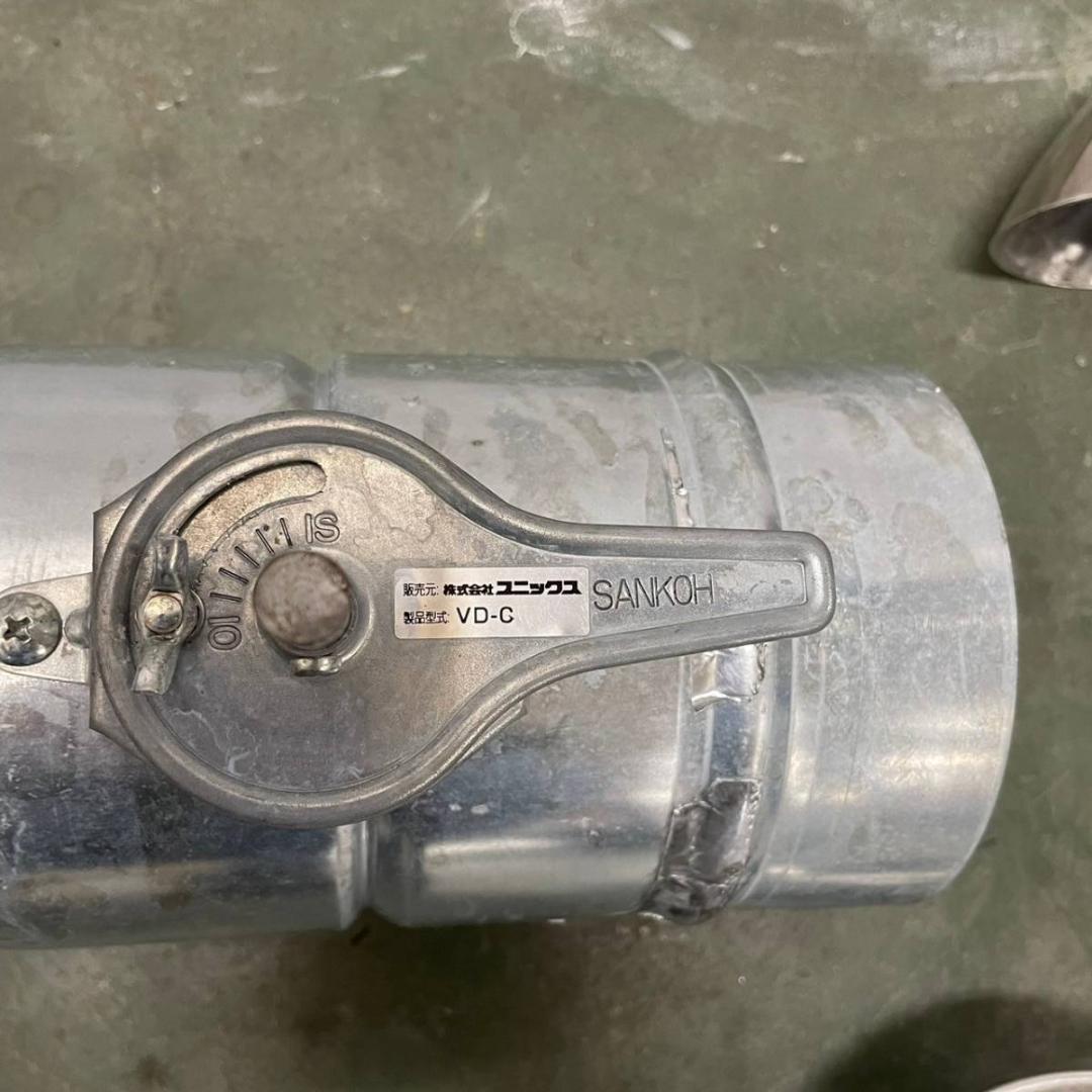 下引き 排気 吸引タワー ダクト カウンター グリスフィルター 無煙排気装置 ⑦