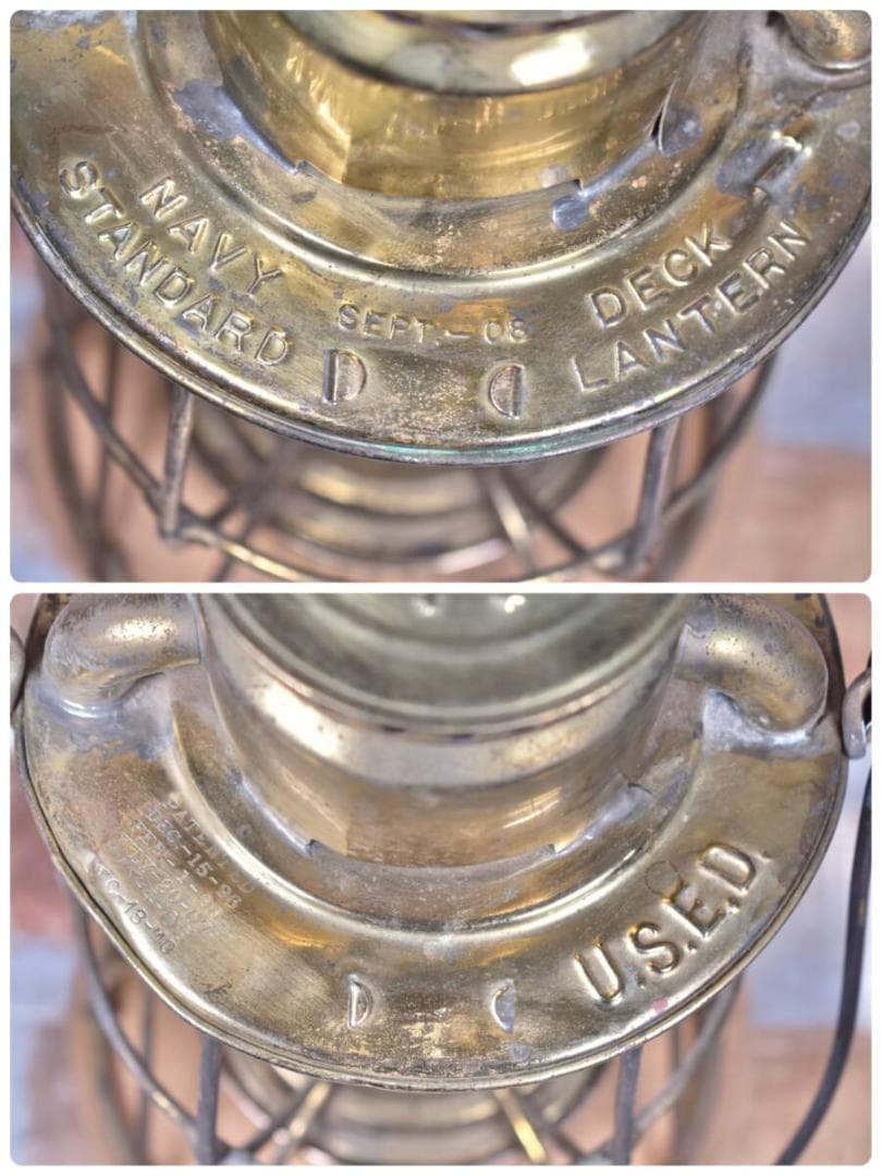 ★超レア Dietz Vesta Standard Navy Deck ランタン