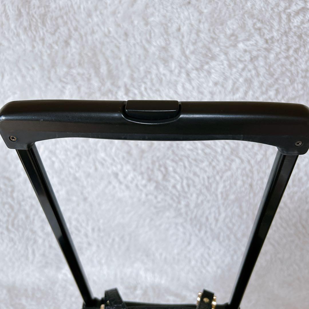 美品✨SWANY キャリーバッグ　クロコ型押し　レインカバー付き　4輪