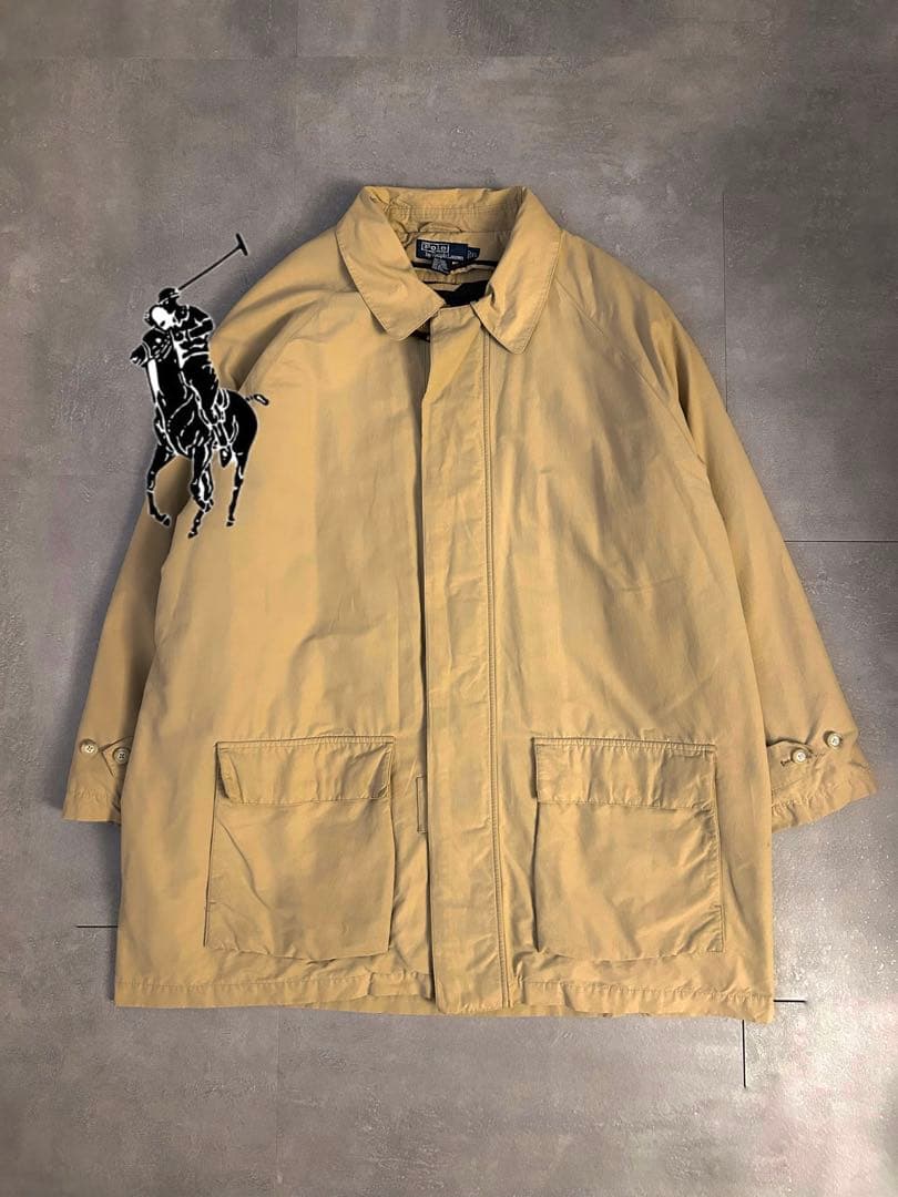 90s 一枚袖 Polo by Ralph Lauren ライナー付マックコート