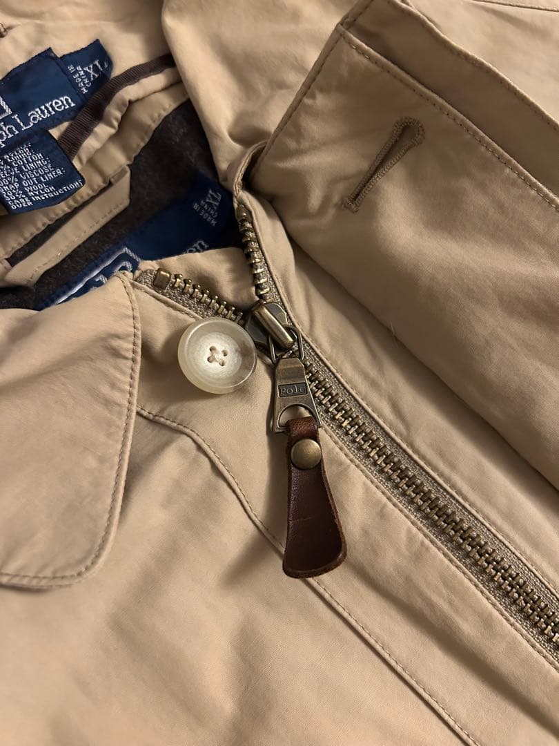 90s 一枚袖 Polo by Ralph Lauren ライナー付マックコート