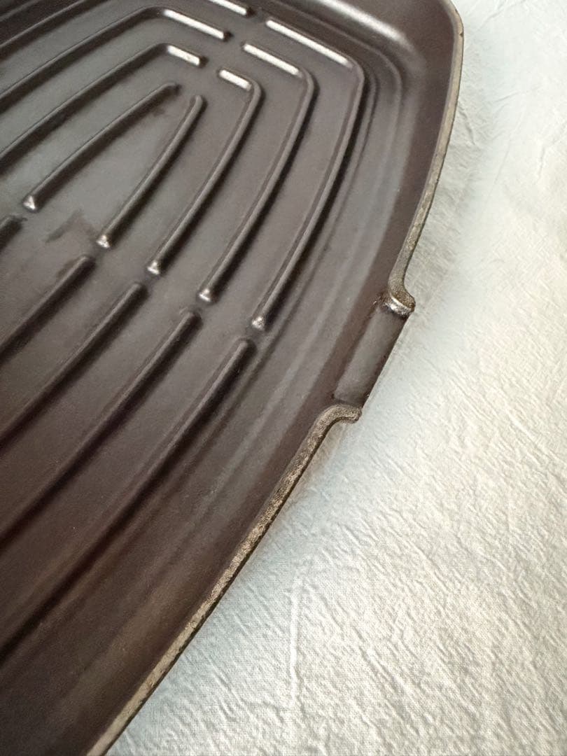 LAGOSTINA 鋳鉄グリルパン 長方形