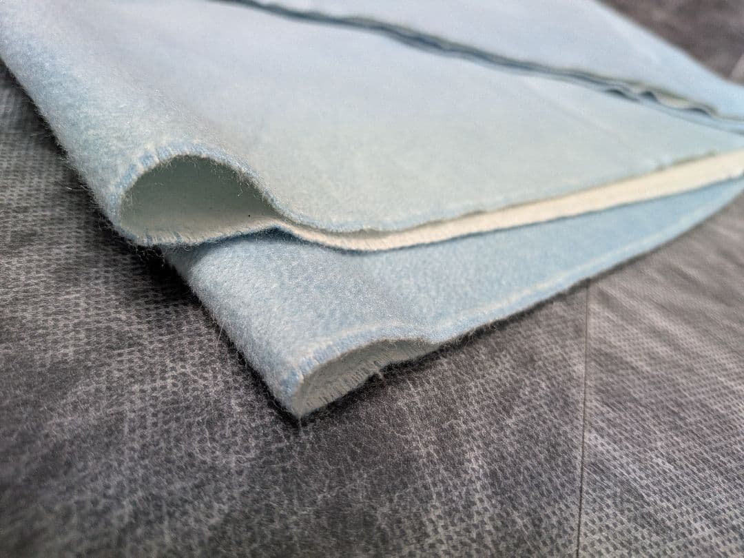 Loro Piana ベビーカシミヤ マフラー 水色