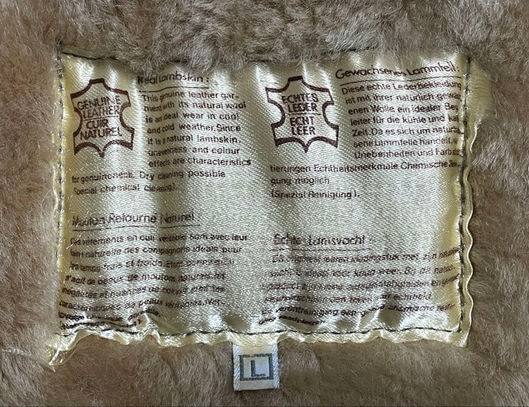 PEPKOペプコ◇トルコ製◇ヴィンテージメンズリアルムートンコート