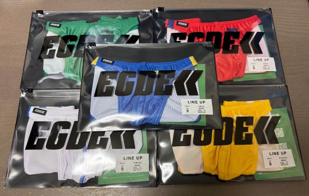 EGDE LINE UP ultra low-rise bikini 5色セット