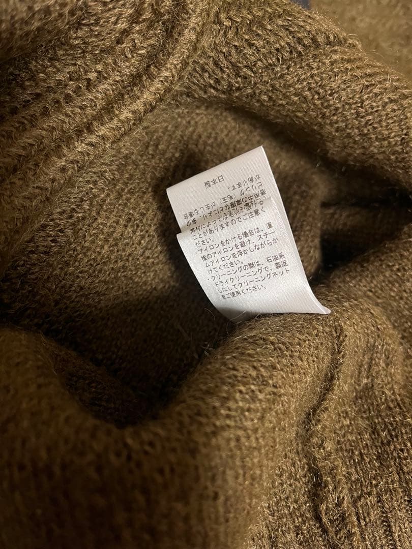 Needles Mohair Cardigan Foremost オリーブモカ