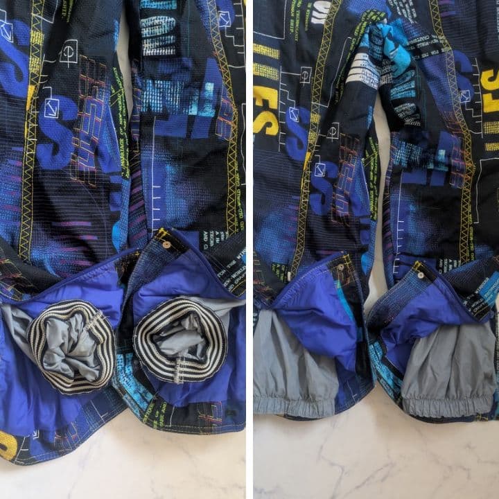 ellesse エレッセ スキーウェア 青 メンズ L つなぎ ジャケット