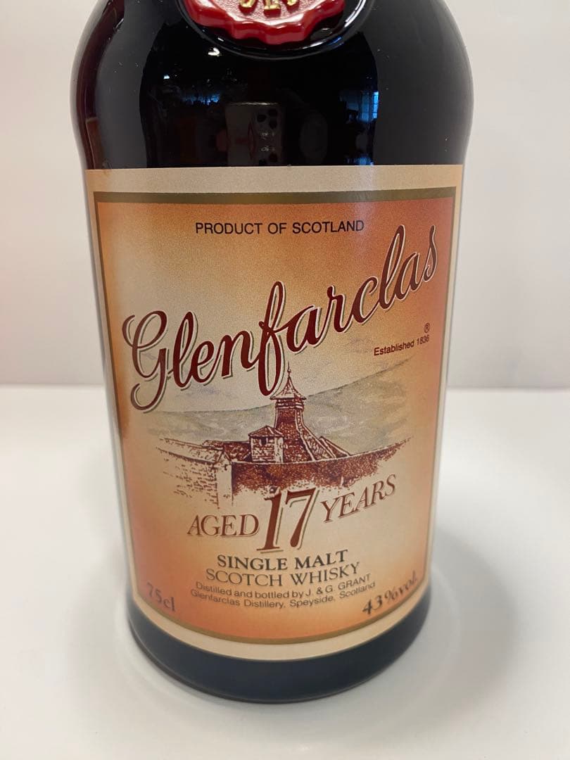 Glenfarclas グレンファークラス17年 シングルモルト 旧ラベル