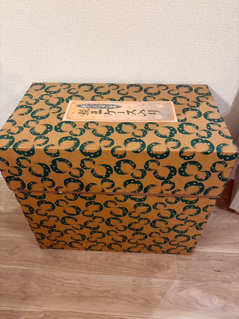 雛人形セット ガラスケース付き　オルゴール　狭山清玉作　ぼんぼり