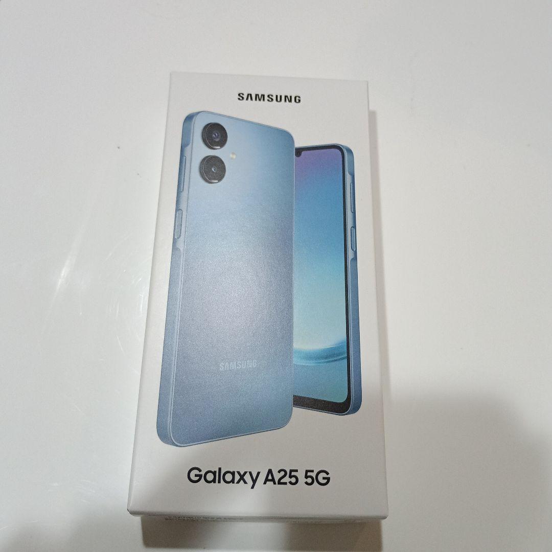 新品未使用未開封　uqmobile GALAXY A25 5G ブルー