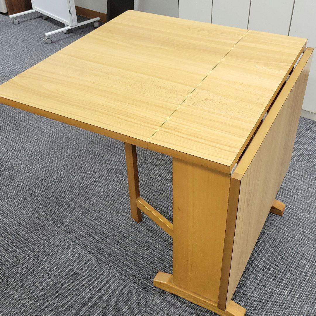 折りたたみ式 ダイニングテーブル 両バタフライテーブル