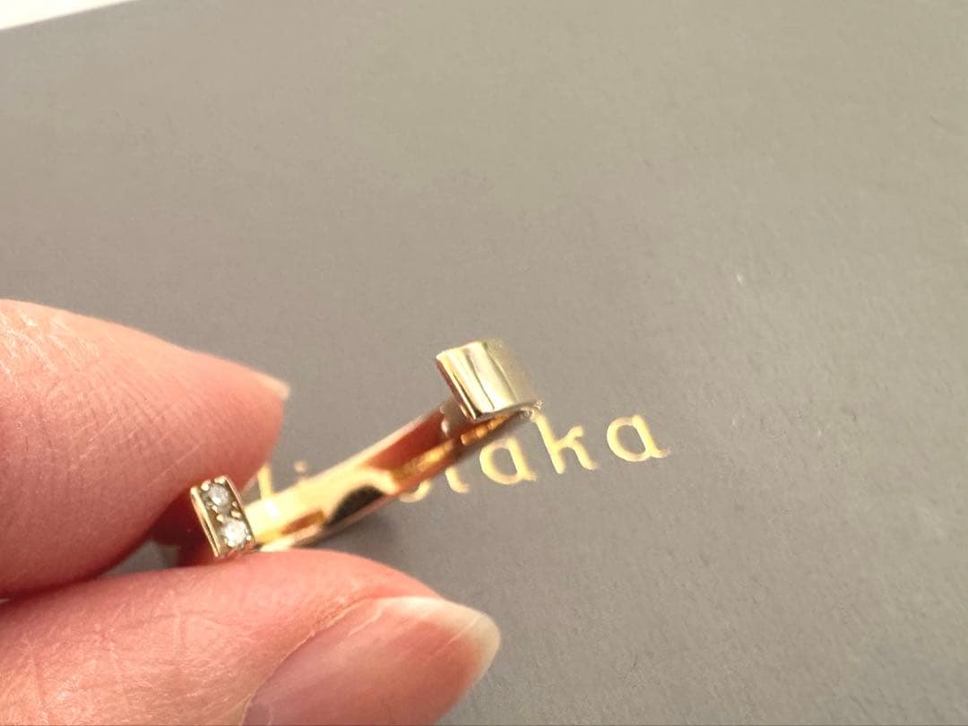 アクセサリー Hirotaka DIA CUFF RING