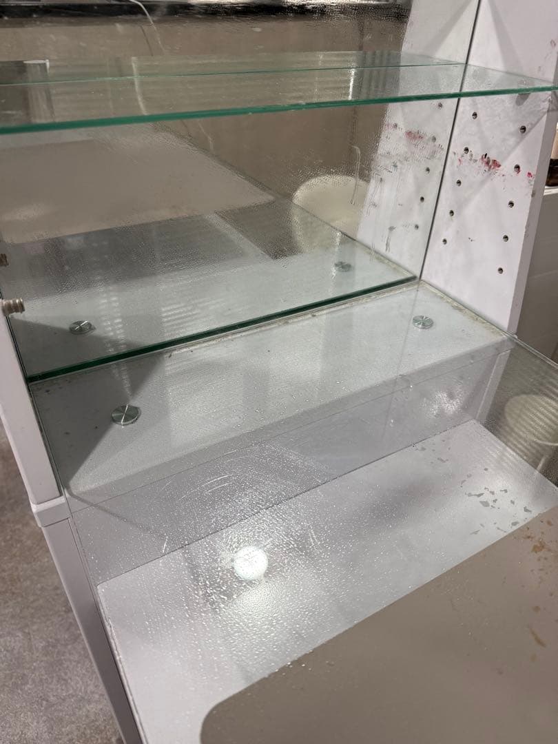 【最終値下げ！ネイルテーブル】【２月中旬発送】ホワイトデスク UVランプ収納