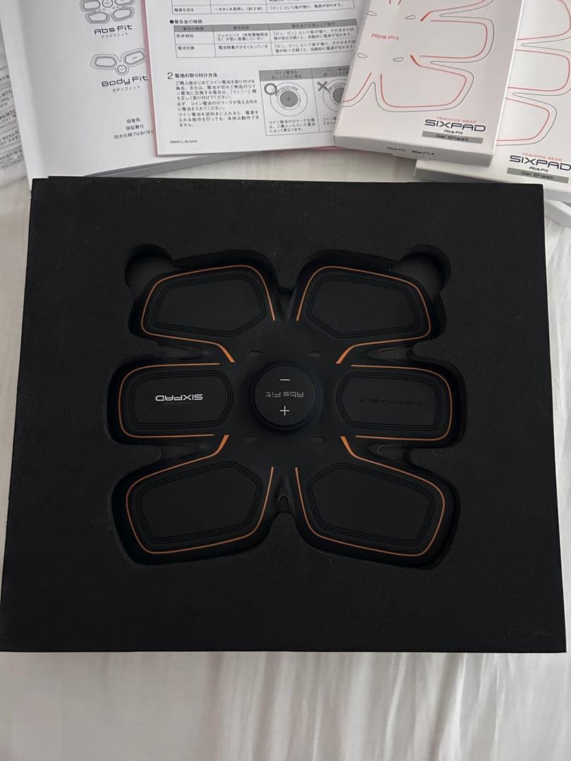 【美品】SIXPAD Abs fitシックスパッドジェルシート ３箱セット