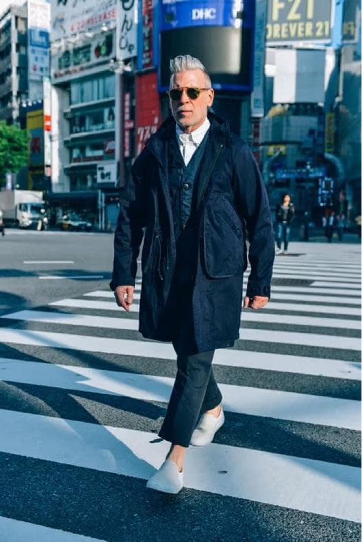 ユナイテッドアローズ×ニックウースター 異素材ミリタリーカーディガン