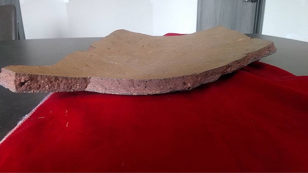 古備前　大甕　古陶　室町時代　酒器　陶板　残欠　伝世品　茶器　花器　茶道具　陶片