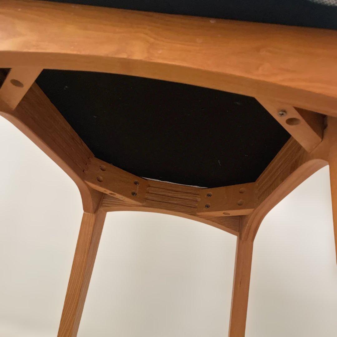 都内直接引き取り限定　カリモク60ダイニングテーブル1300 オマケ椅子二脚