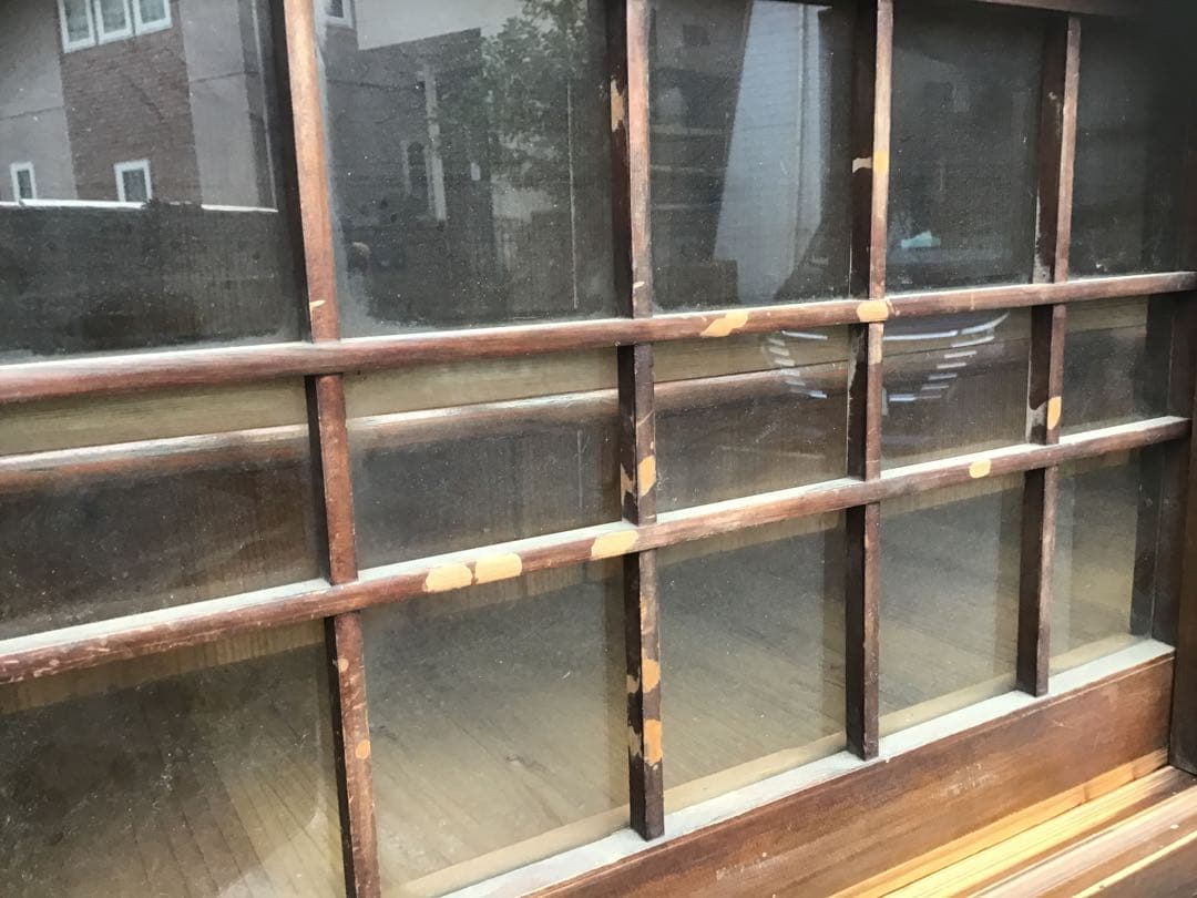 ⚠️注意⚠️直接引取限定　昭和レトロ　木製食器棚