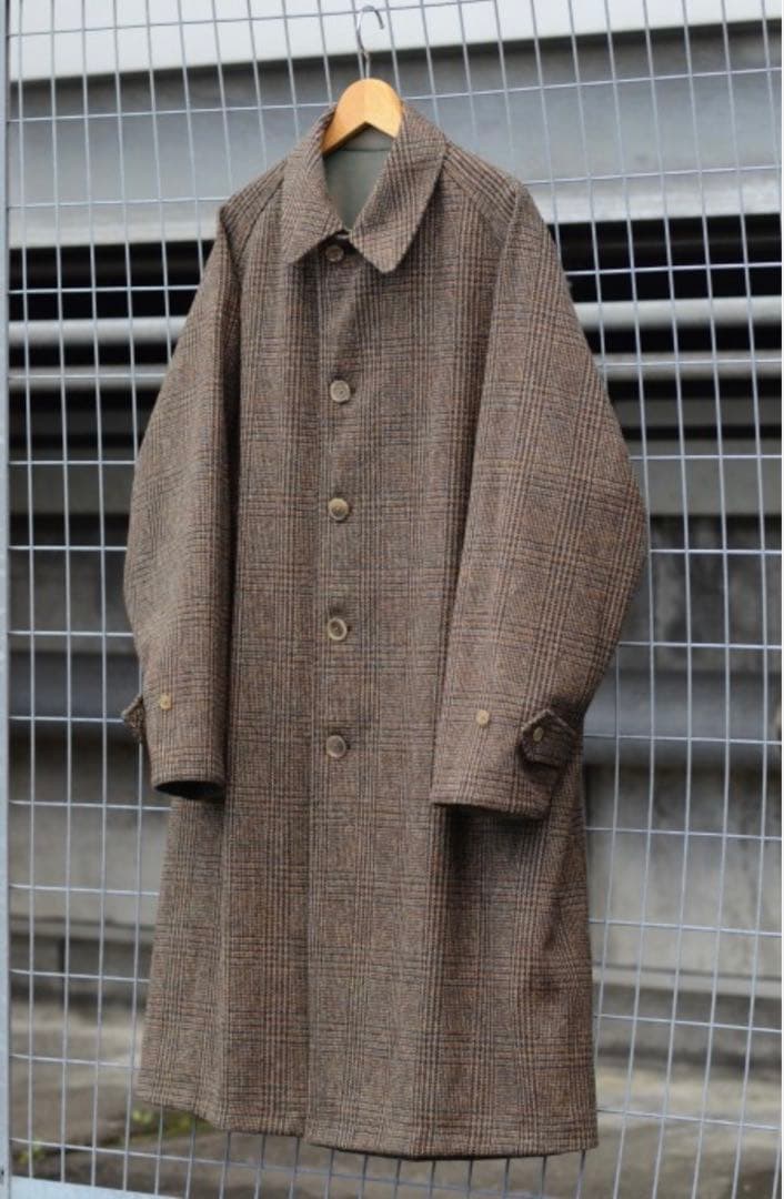 【たくやさん】ANATOMICA シングルラグランコート 38