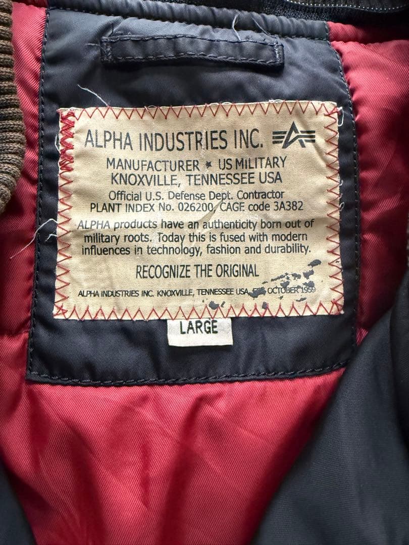 ゆーまめさん専用　ALPHA INDUSTRIES MA-1