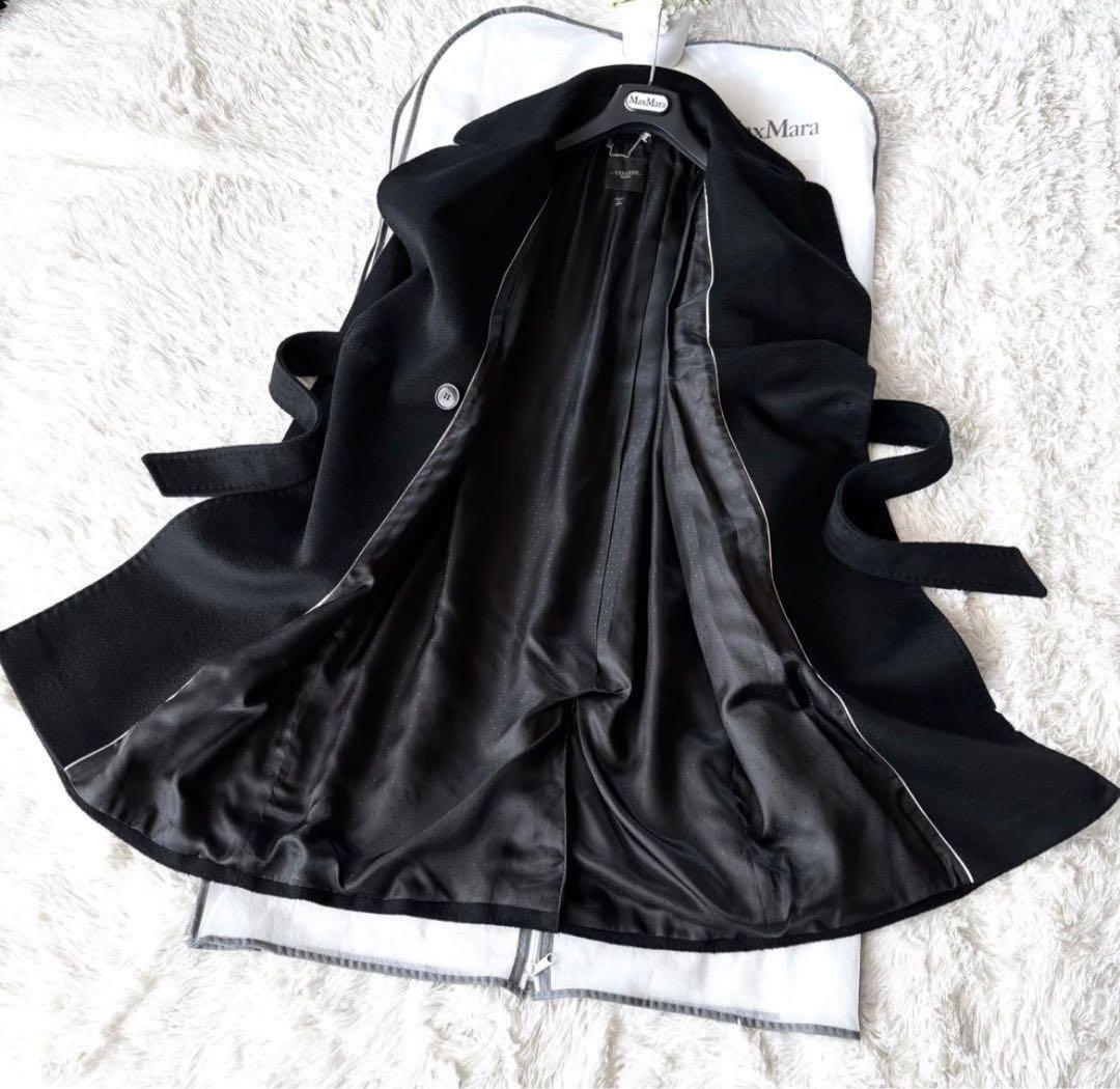 新品同様‼️マックスマーラ 艶感美しい カシミヤコート