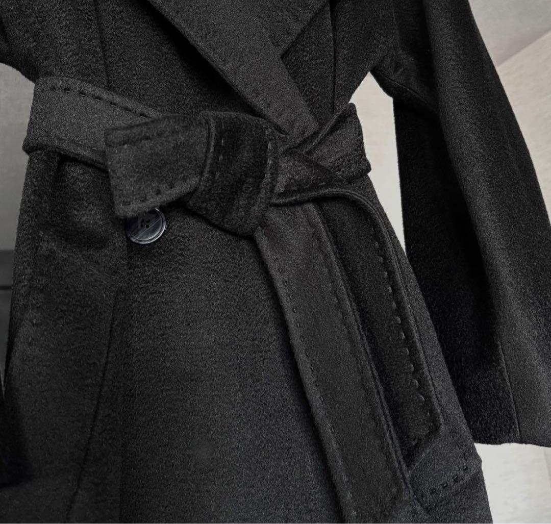 新品同様‼️マックスマーラ 艶感美しい カシミヤコート