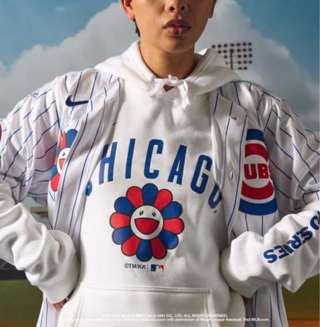 即日発送 2025 MLB TOKYO SERIES 村上隆 カブス パーカー