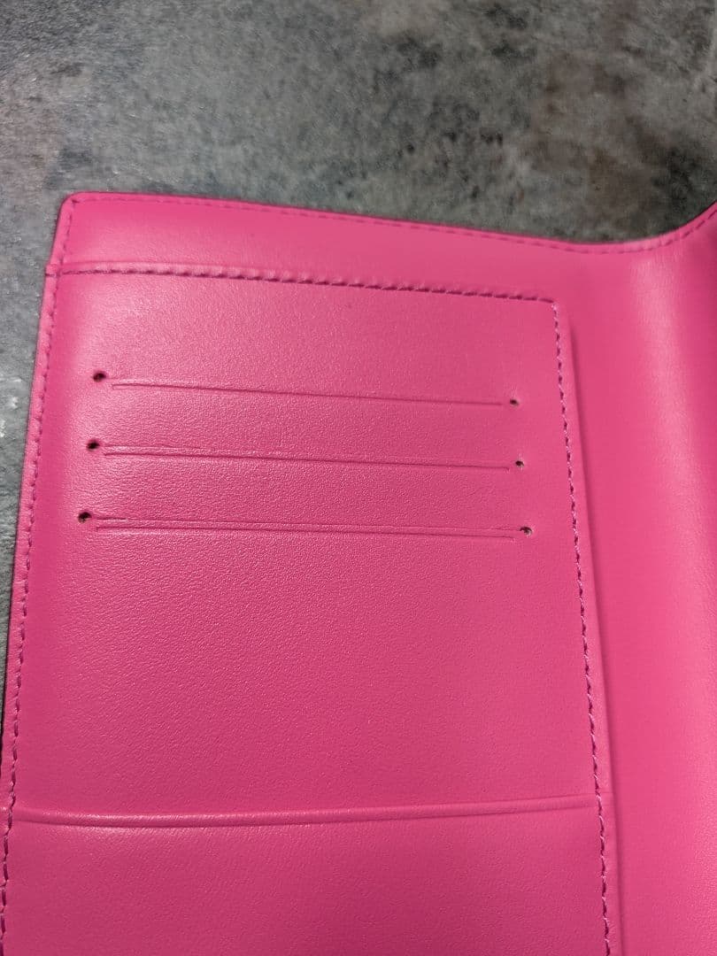 ポコMCM 　 パスポートケースオレンジ　モノグラム