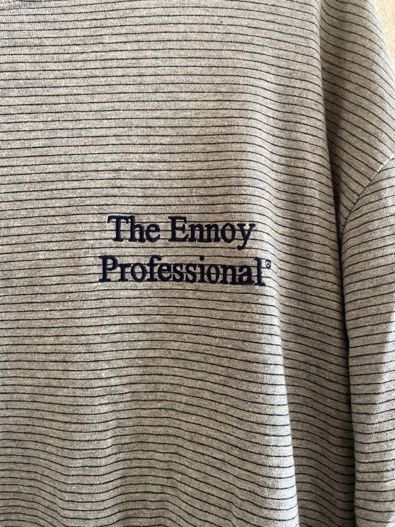 The Ennoy Professional L/S BORDER Tシャツ M
