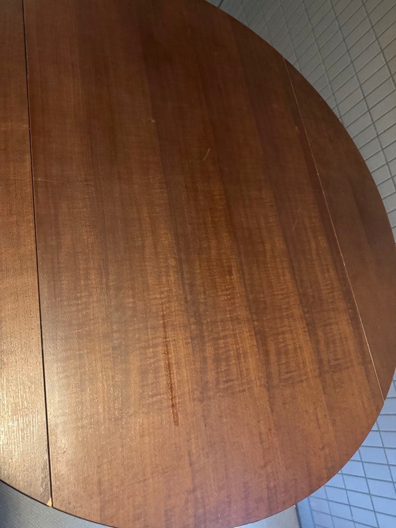 昇降式テーブル ガス圧 120 ダイニングテーブル 折りたたみ 丸　東京池袋