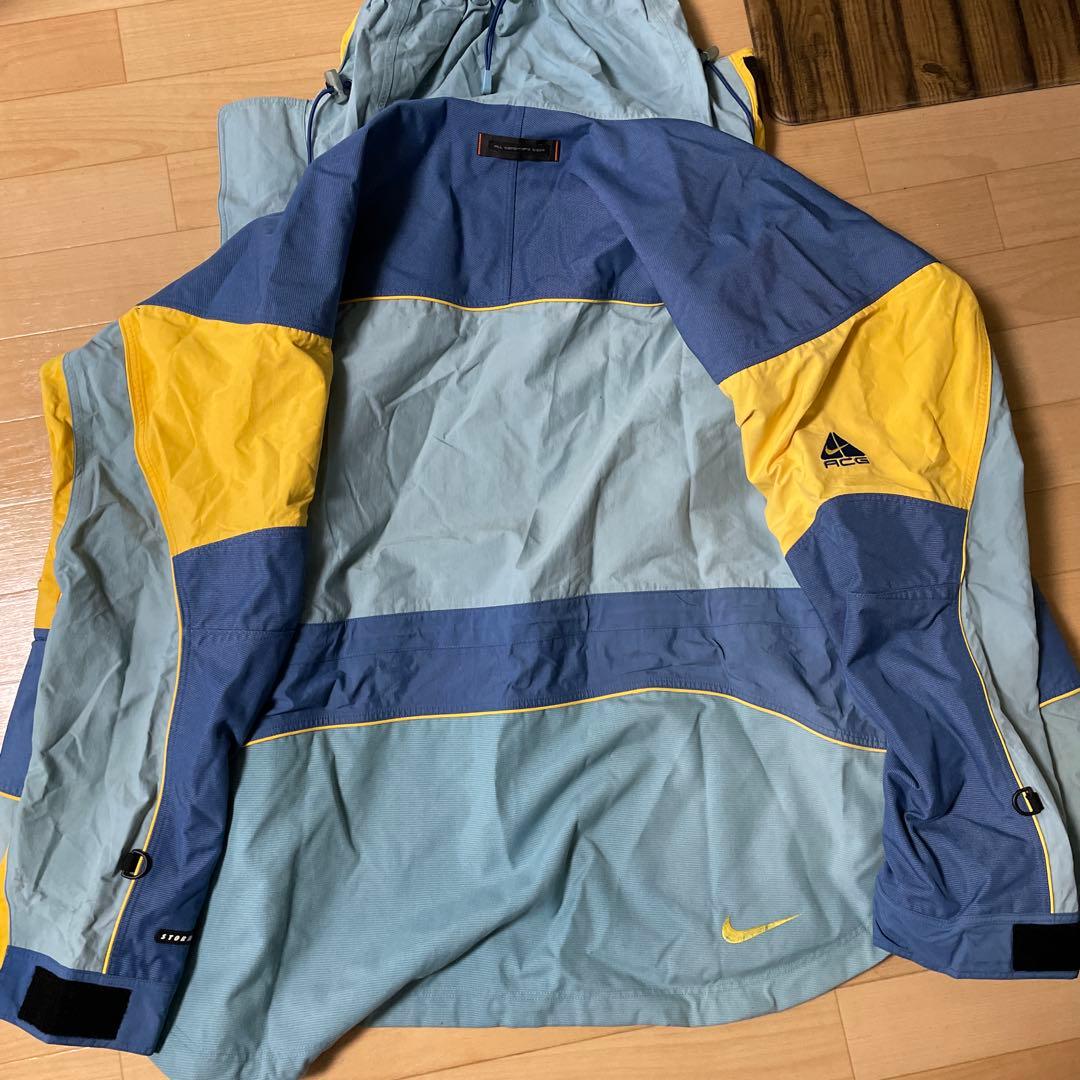 NIKE ACG STORM-FIT マウンテンジャケット XL 青黄
