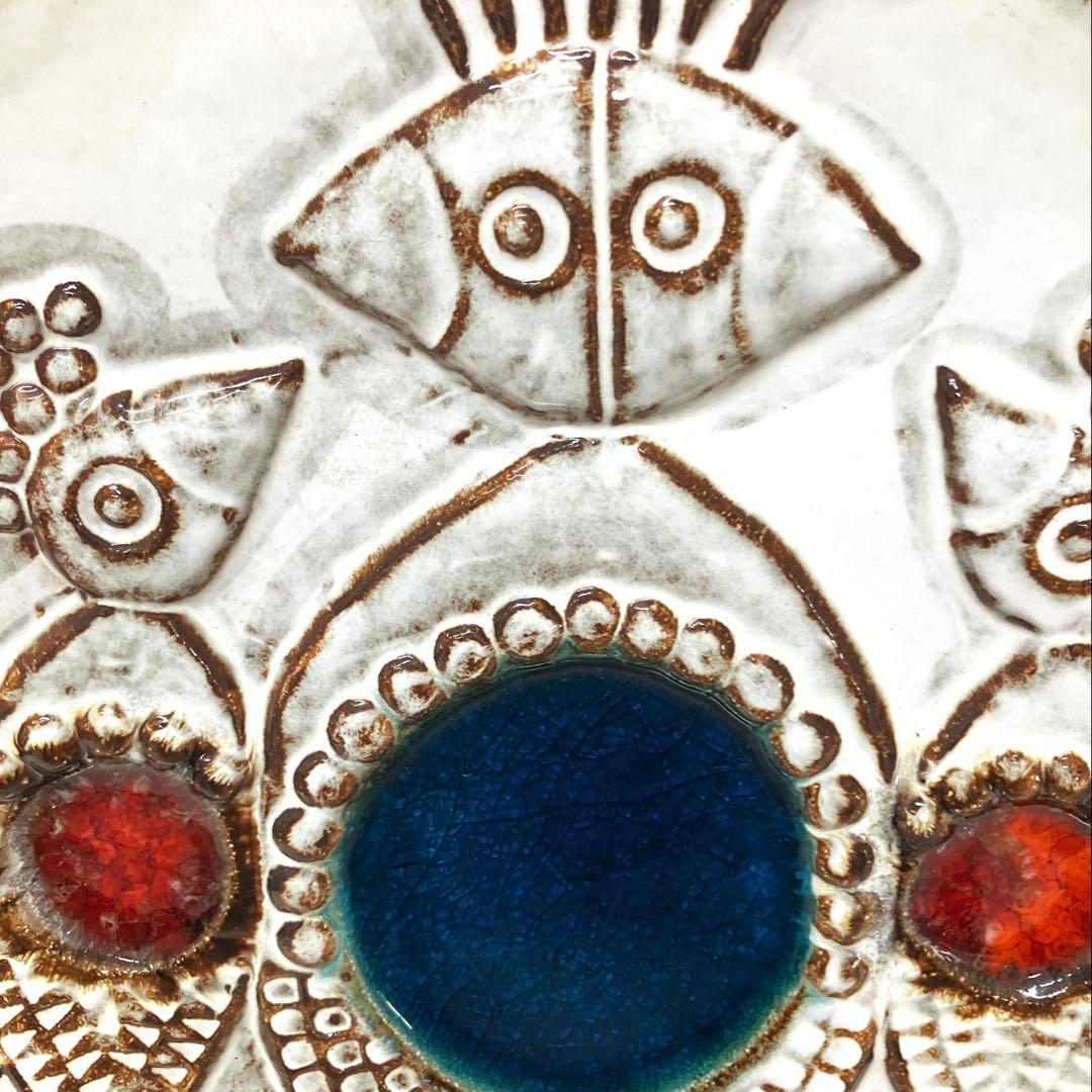 E92 Soholm スーホルム 陶板 孔雀 鳥 デンマーク 北欧