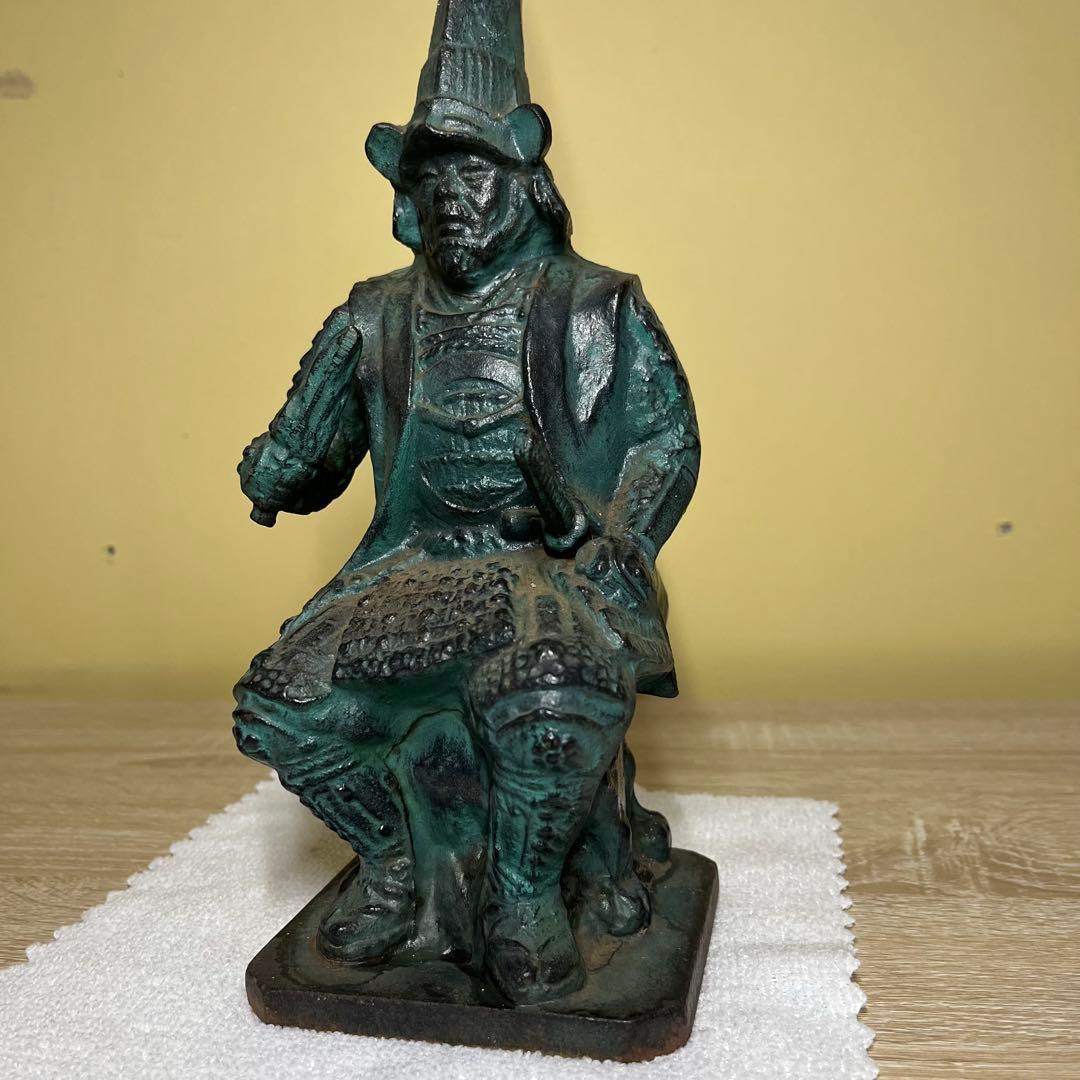 加藤清正像　金属製