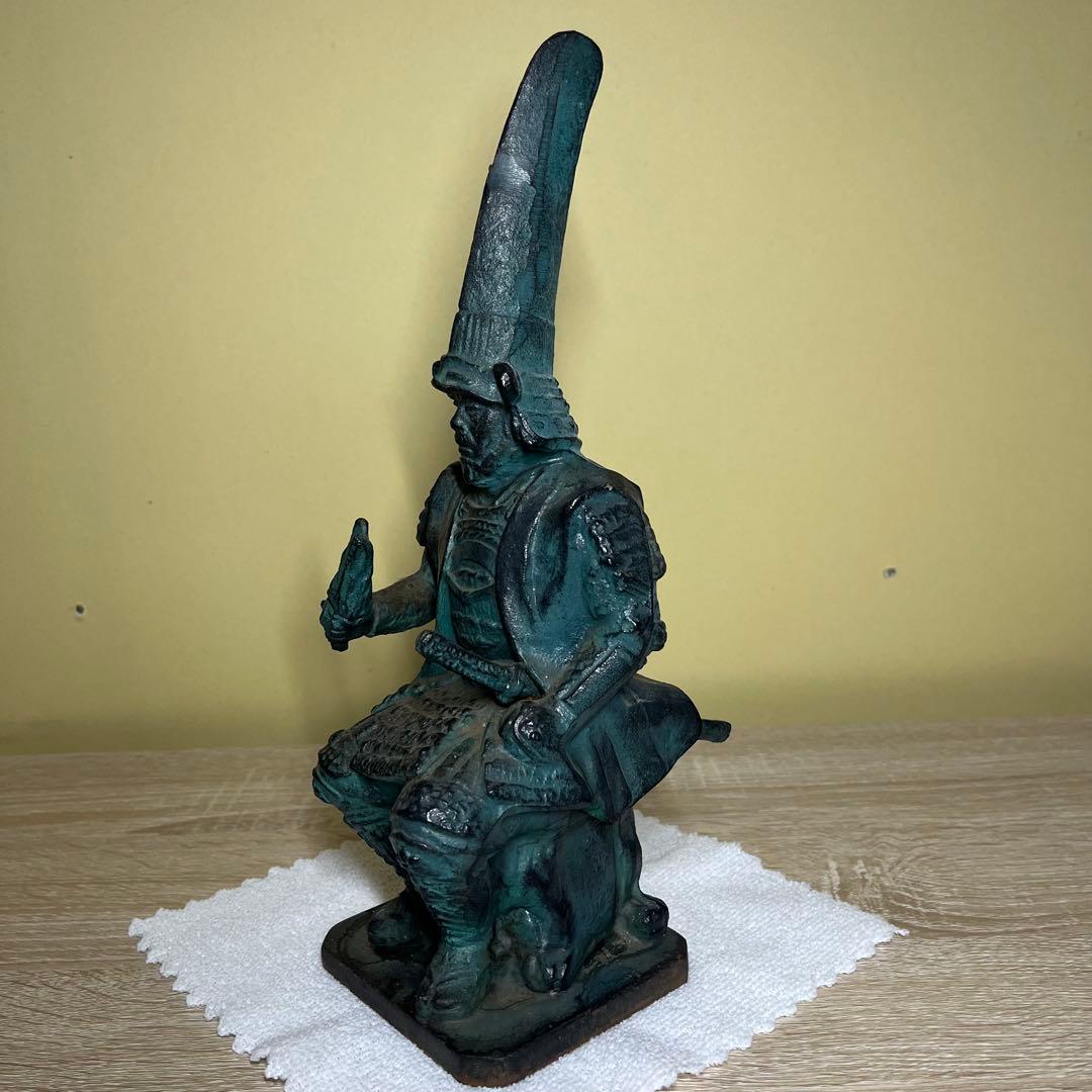 加藤清正像　金属製