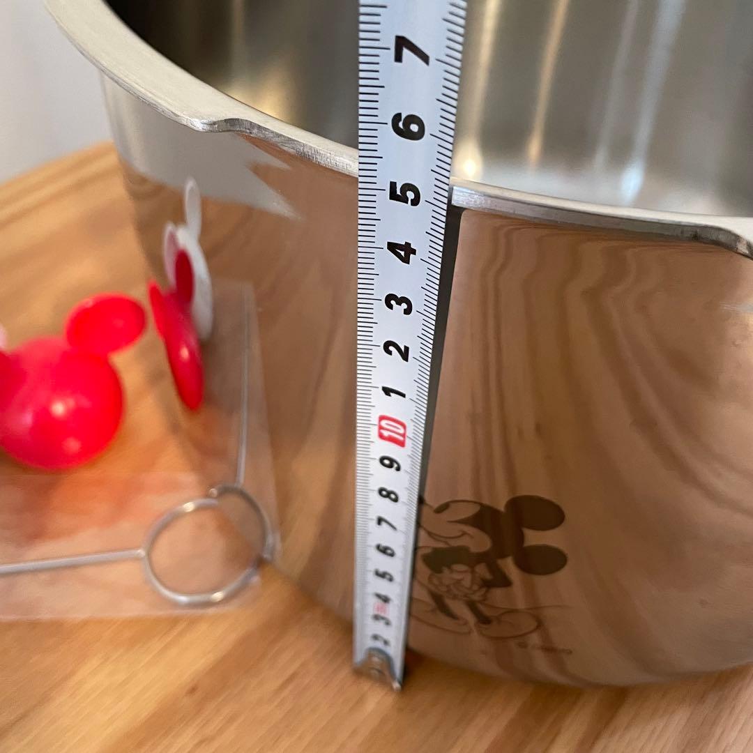 【ミッキーの圧力鍋】5.5L 深型 ガス・IH対応　アサヒ軽金属　説明書付き