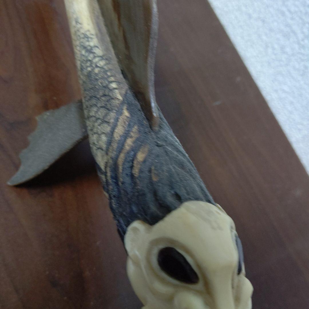 珍品　鯨骨　鯨の骨や髭などで作られた彫刻　　インテリア　オブジェクト　クジラ