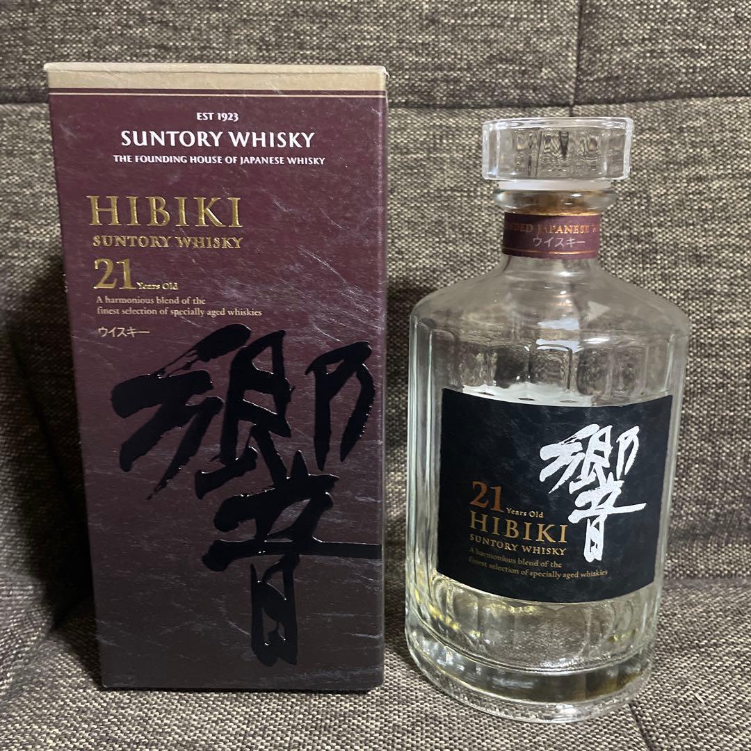 響 21年 ウイスキー 700ml 空瓶箱入り