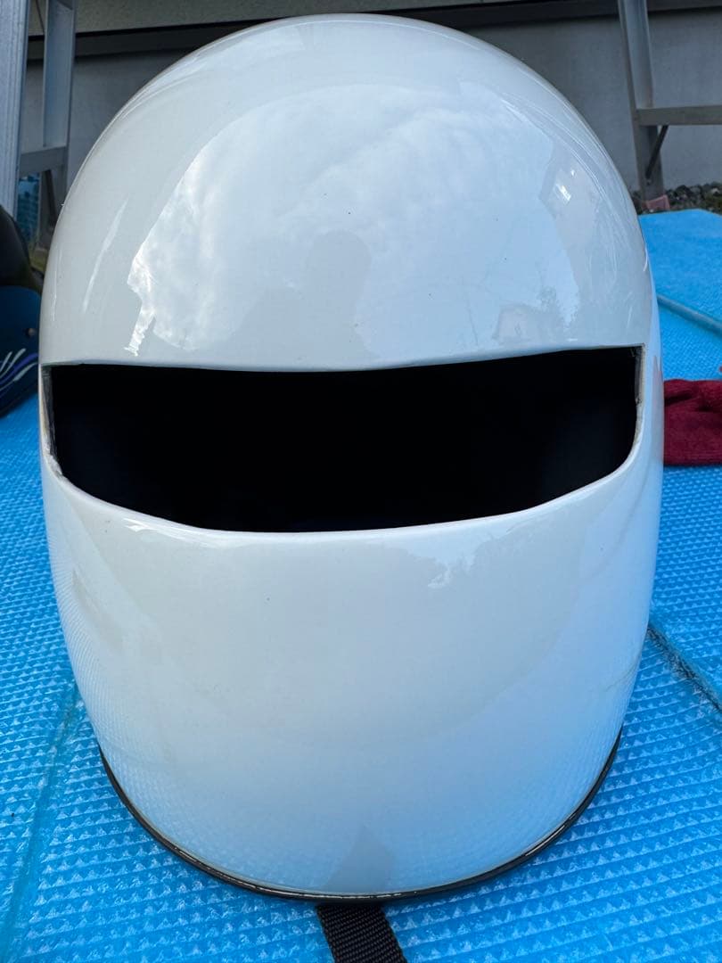 族ヘル　細目　加工　族　カフェ　族車　暴走族　旧車　フルフェイス