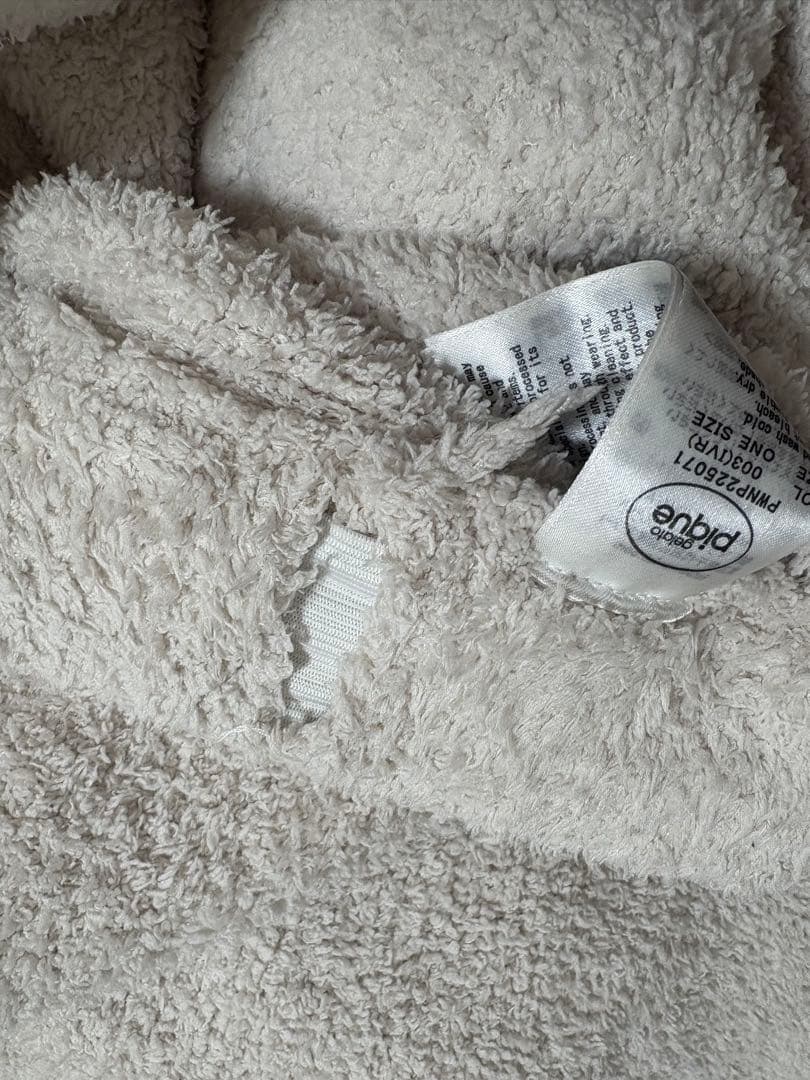 ジェラートピケ　トイプードルジャガード　上下セット