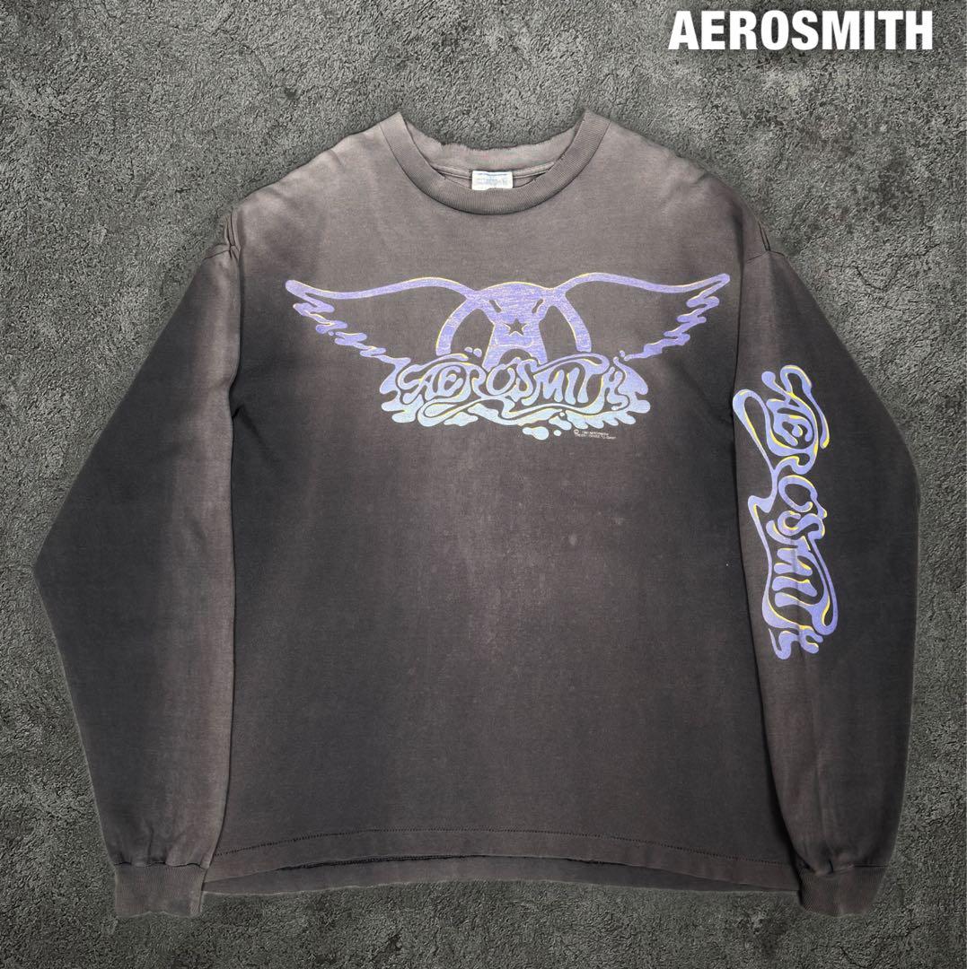 AEROSMITH 90s ロンT ロングスリーブTシャツ エアロスミス